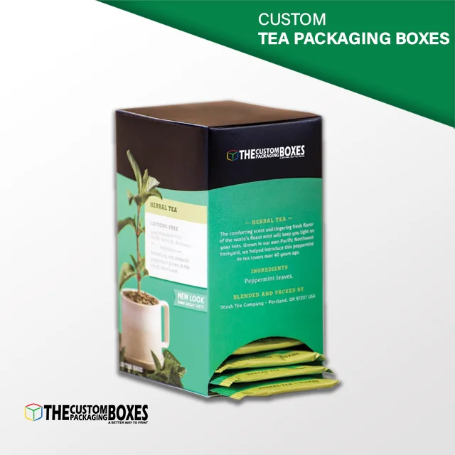 Custom Printed Tea Packaging Boxes