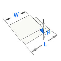 Printed Cardboard Header Card