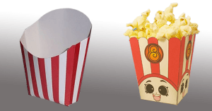 small popcorn boxes