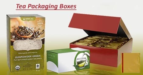 tea packaging boxes