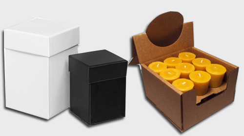 candle display boxes