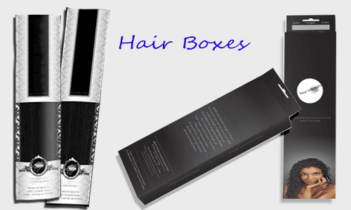 foldable hair boxes