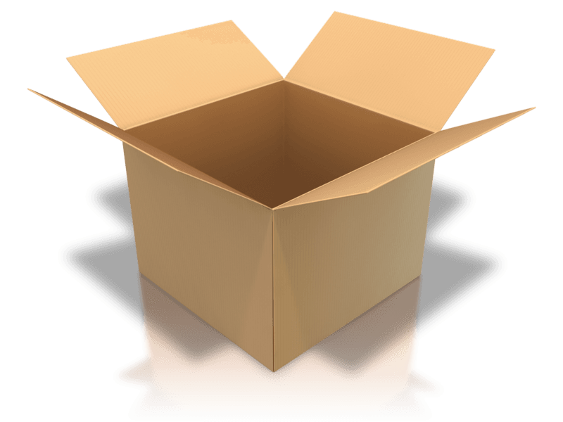cardboard shipping boxes