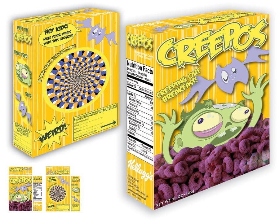 Cereal Kraft Box