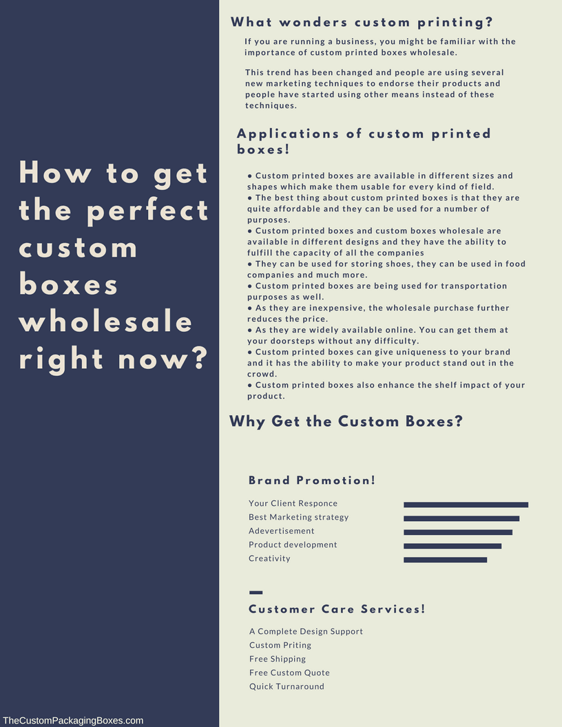 custom boxes wholesale