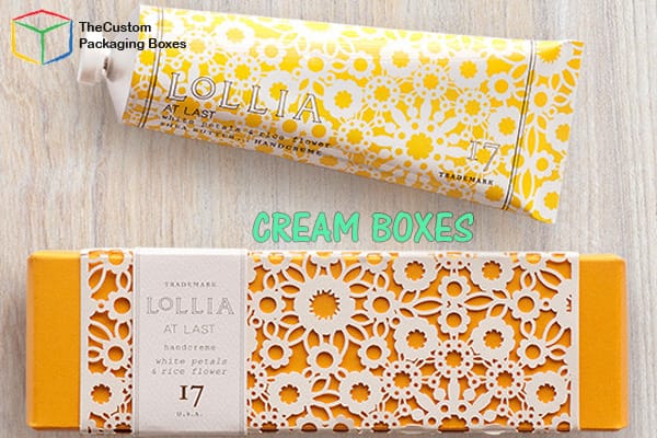 Cream Boxes