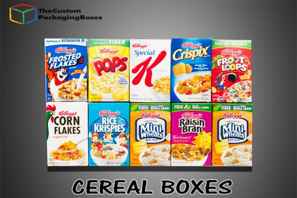 custom cereal boxes packaging