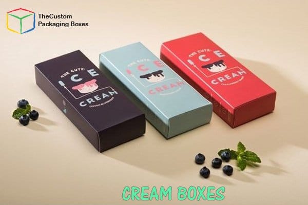 custom cream boxes