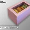 custom macaron boxes packaging