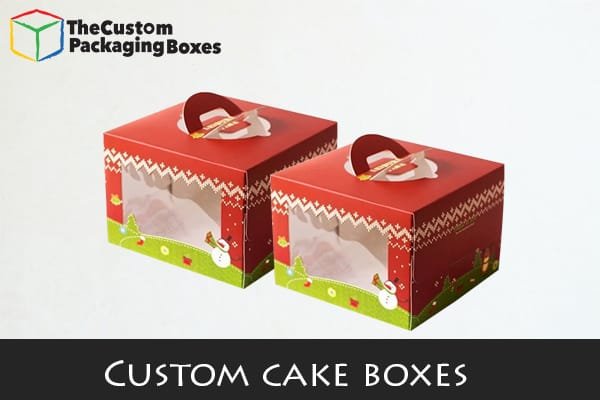 custom cake boxes packaging