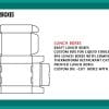 lunch packaging boxes