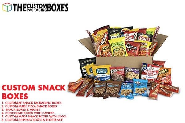 Get premium quality snack boxes with desired customization