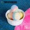 Cups for small numerous bath bombs