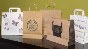 custom printed paper bags