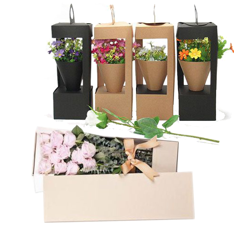 Flower packaging boxes