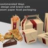 custom paper food packaging