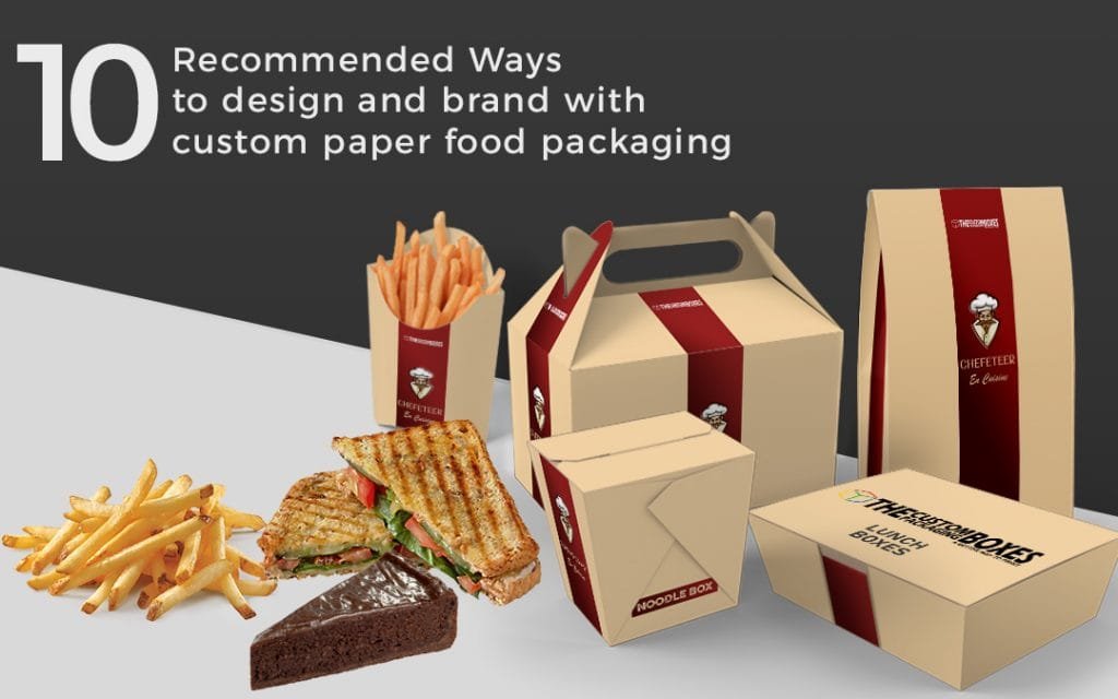 custom paper food packaging