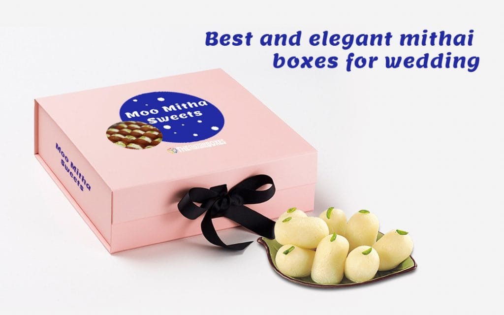 mithai boxes for wedding