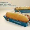 Design paper hot dog trays that will boost your sales and give your brand a new look