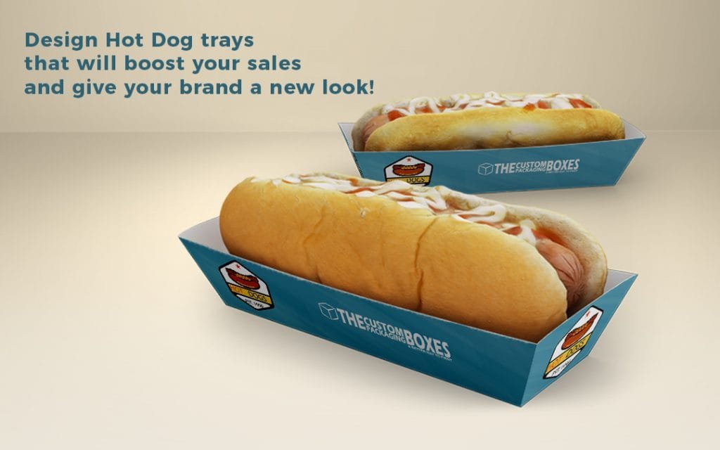 Design paper hot dog trays that will boost your sales and give your brand a new look