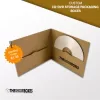 Custom CDDVD Storage packaging Boxes