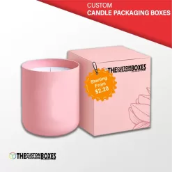Custom Candle Packaging Boxes