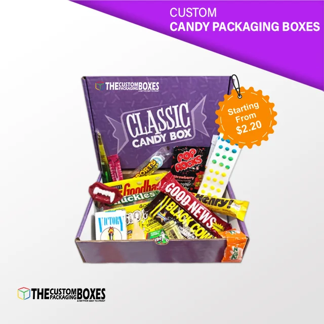 Custom Candy Packaging Boxes