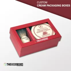 Custom Cream Packaging Boxes