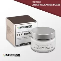 Custom Cream Packaging Boxes