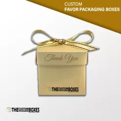 Custom Favor Packaging Boxes