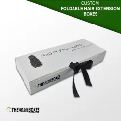 custom Foldable Hair Extension Boxes