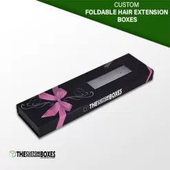 custom Foldable Hair Extension Boxes