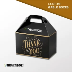 Custom Gable Packaging Boxes