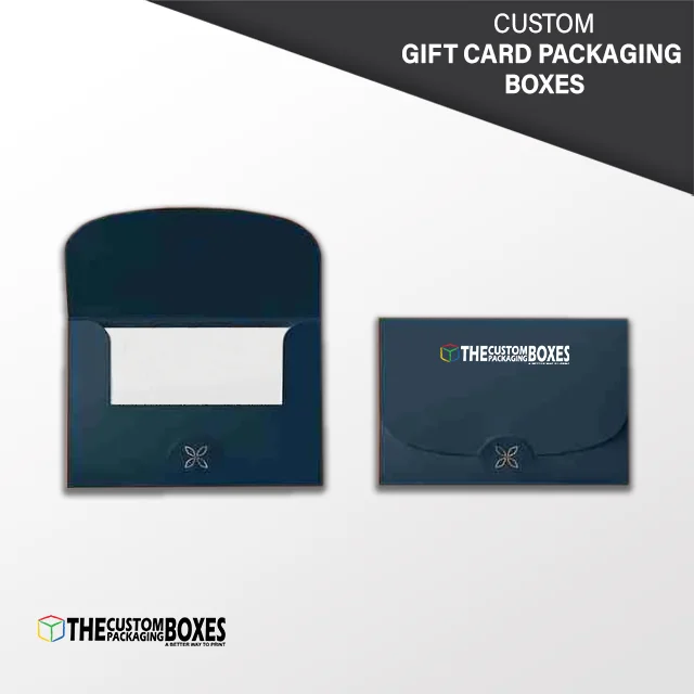 Custom Gift Card Packaging Boxes