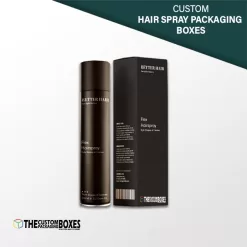 Custom Hair Spray Packaging Boxes