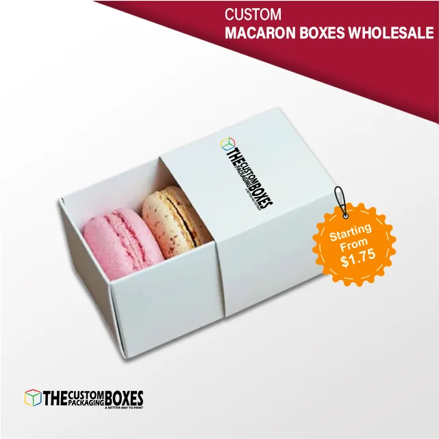 Custom Macaron Packaging Boxes Wholesale