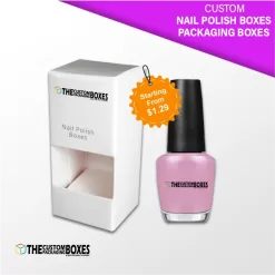 Custom Nail Polish Packaging Boxes