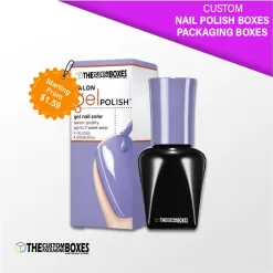Custom Nail Polish Packaging Boxes