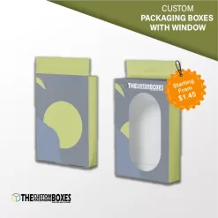 Custom Packaging Boxes With Window