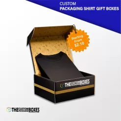 Custom Packaging Shirt Gift Boxes