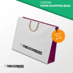 Custom Paper Shopping Bags