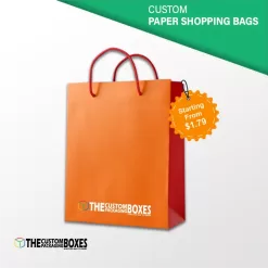 Custom Paper Shopping Bags