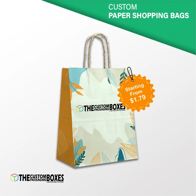 Custom Paper Shopping Bags