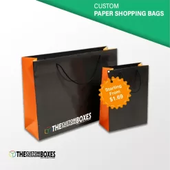 Custom Paper Shopping Bags