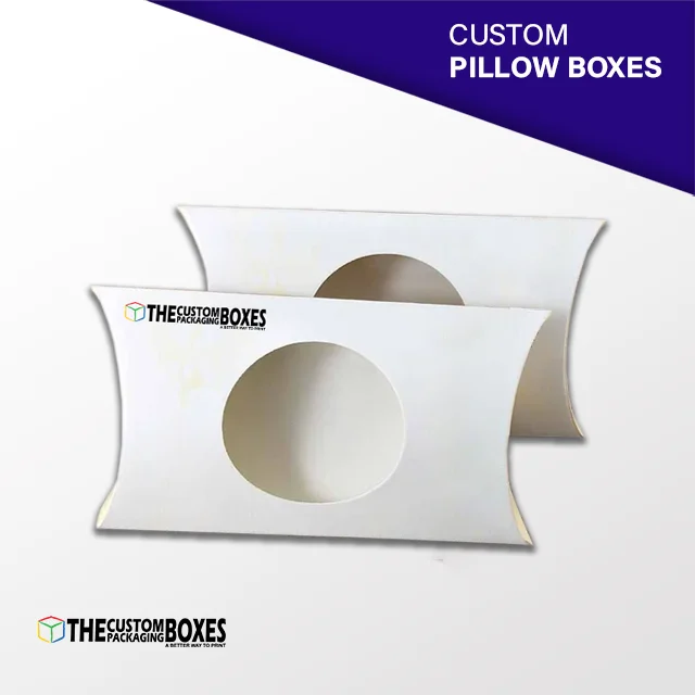 Printed Pillow Boxes Custom Pillow Packaging Boxes