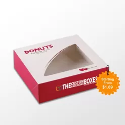 Custom Print Donut Packaging Boxes