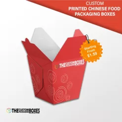 Custom Printed Chinese Food Packaging Boxes