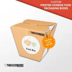 Custom Printed Chinese Food Packaging Boxes
