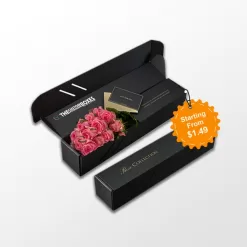 Custom Printed Flower Packaging Boxes