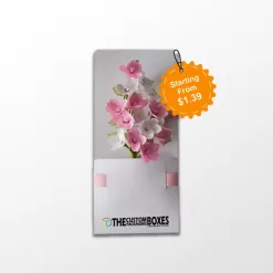 Custom Printed Flower Packaging Boxes